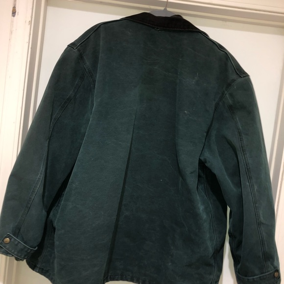 Vintage 90s Carhatt blanket lined chore jacket vtg - Picture 5 of 6
